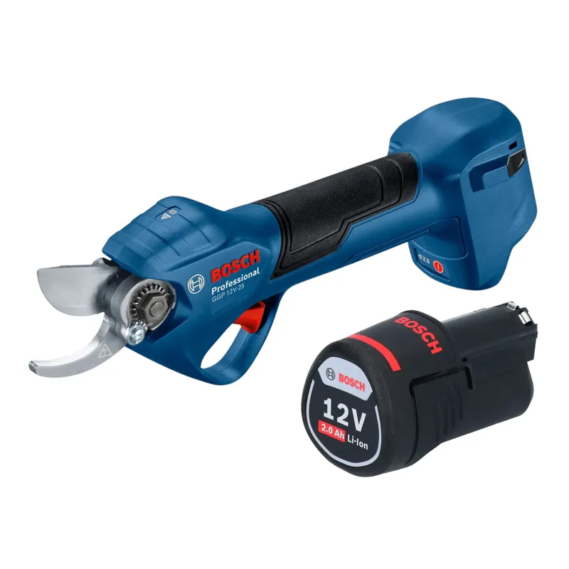 Bosch GGP 12V-25 Akku Gartenschere 12 V 25 mm Brushless + 1x Akku 2,0 Ah - ohne Ladegerät Super-Preis