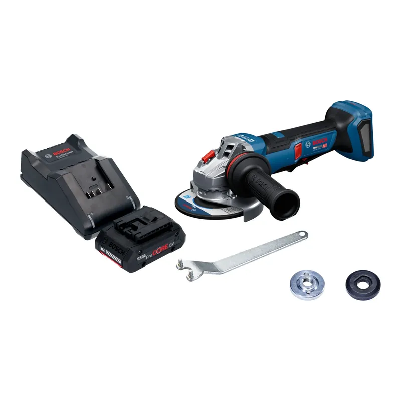Bosch GWS 18V-11 PS Akku Winkelschleifer 18 V 125 mm Brushless + 1x ProCORE Akku 4,0 Ah + Ladegerät Billig