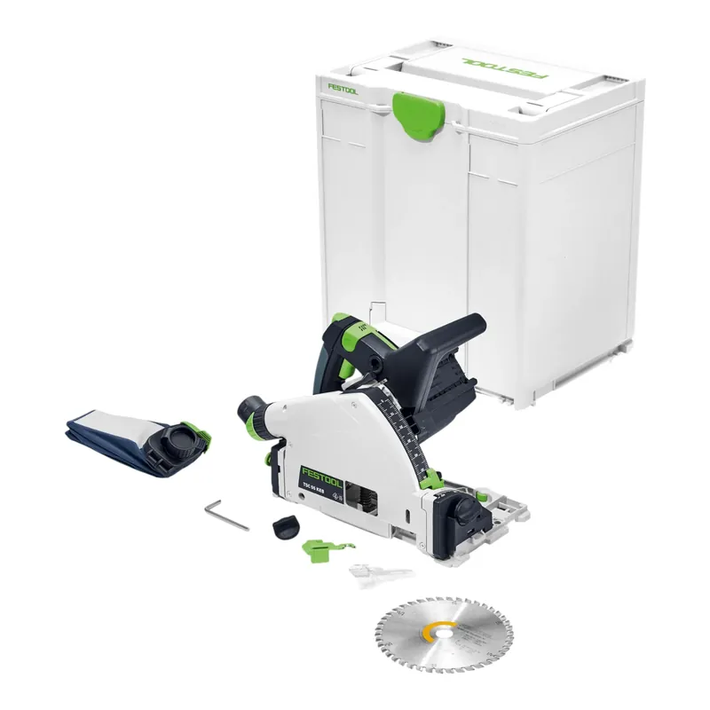Sale Festool TSC 55 KEB-Basic Akku Tauchsäge 18 / 36 V 160 mm Brushless ( 578738 ) + Systainer - ohne Akku, ohne Ladegerät