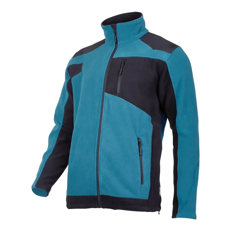 LAHTI PRO Fleecejacke mit Verstärkung Größe XXL ( L4011405 ) türkis schwarz Nur Heute