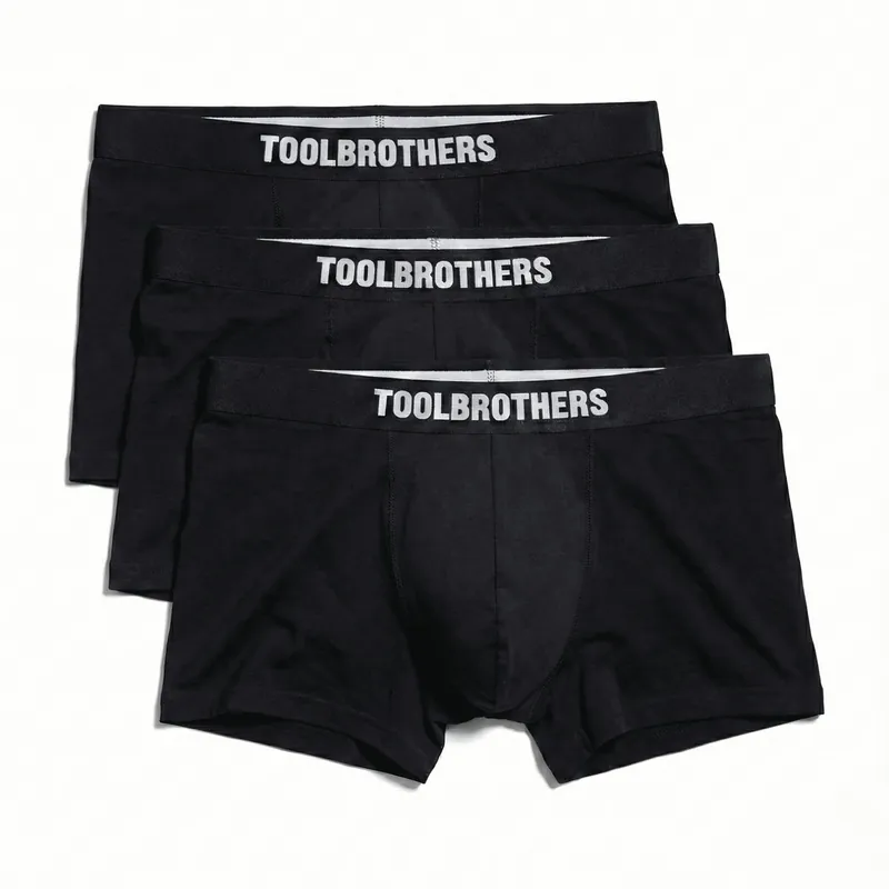 Echt Toolbrothers Boxer Shorts Black - 3er Pack (Größe XXL)
