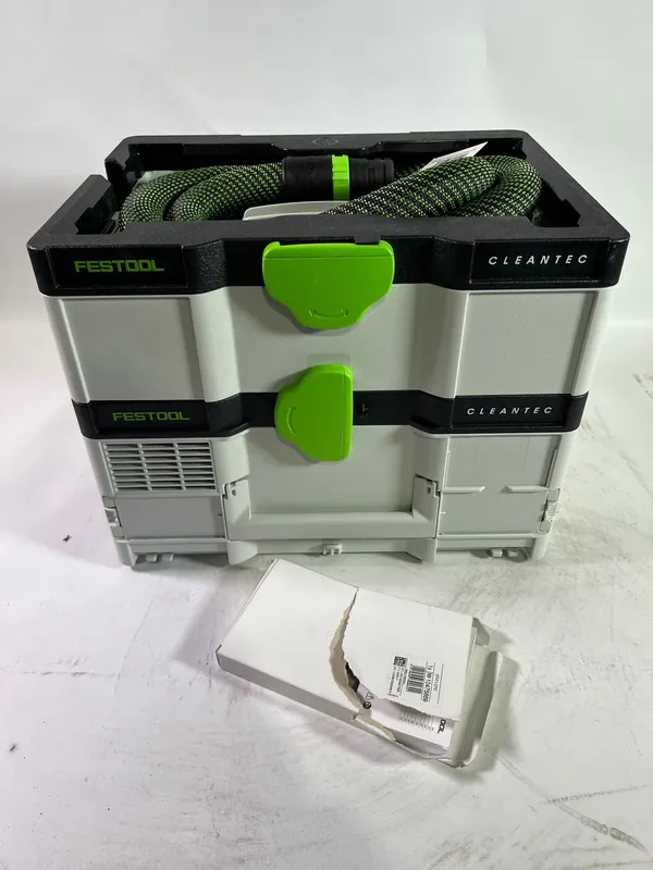 Festool CTLC SYS I-Basic Akku Absaugmobil 36 V ( 2x 18 V ) Staubklasse L ( 576936 ) Solo - ohne Akku, ohne Ladegerät - Reparaturgerät Solange Der Vorrat Reicht