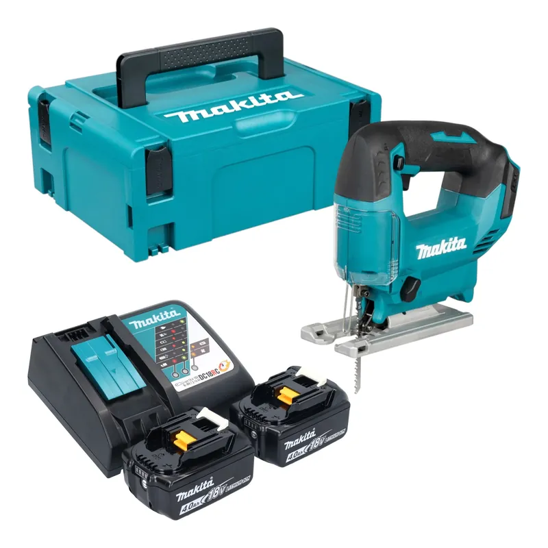 Makita DJV 186 RMJ Akku Pendelhubstichsäge 18 V + 2x Akku 4,0 Ah + Ladegerät + Makpac Online Kaufen