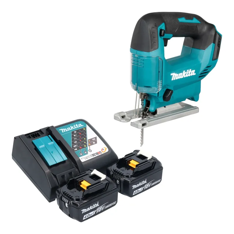 Super-Preis Makita DJV 186 RM Akku Pendelhubstichsäge 18 V + 2x Akku 4,0 Ah + Ladegerät