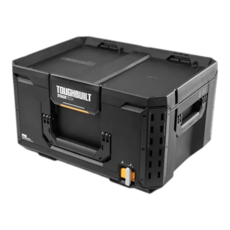 ToughBuilt STACKTECH TB-B1-B-50 Werkzeugkiste Box 54 x 41 x 30 cm IP65 Abschließbar Innenfach Ausverkauf