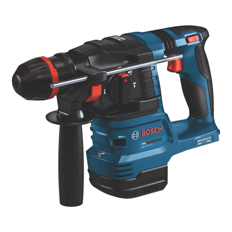 Nur Heute Bosch GBH 18V-22 X Professional Akku Bohrhammer 18 V 2 J SDS plus Brushless ( 0611924100 ) Solo - ohne Akku, ohne Ladegerät
