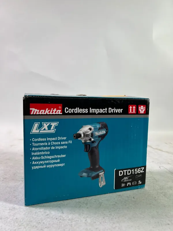 Makita DTD 156 Z Akku Schlagschrauber 18 V 155 Nm 1/4" Solo - ohne Akku, ohne Ladegerät - Reparaturgerät Top-Seller