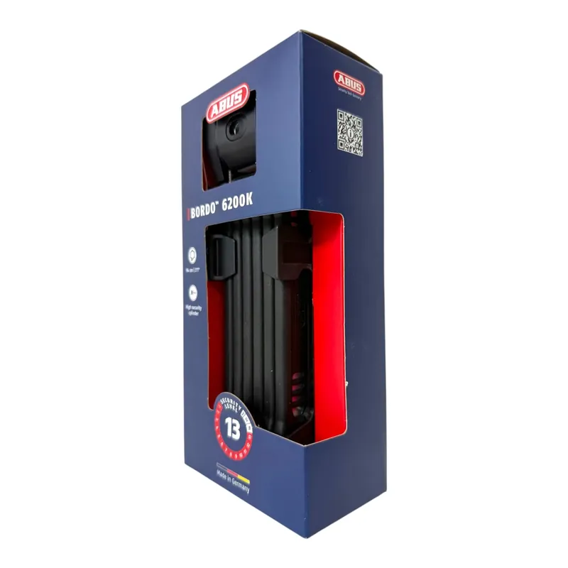 Schneller Versand ABUS 6200K/90 SH Faltschloss Bordo ( 99530 )