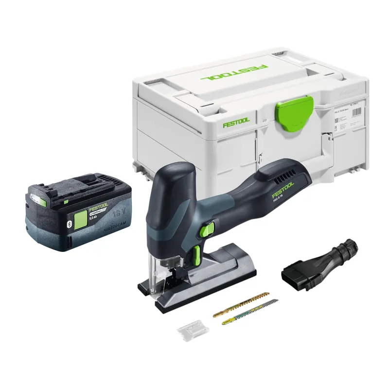 Festool PSC-E 18 EB-Basic Akku Pendelstichsäge 18 V 40 mm + 1x Akku 5,0 Ah + Systainer - ohne Ladegerät Must-Have