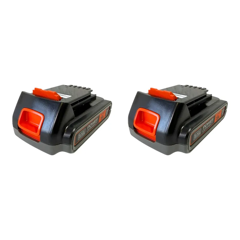 Black & Decker BL 2018 Akku 18 V 2,0 Ah / 2000 mAh Li-Ion Doppelpack Preis Gesenkt