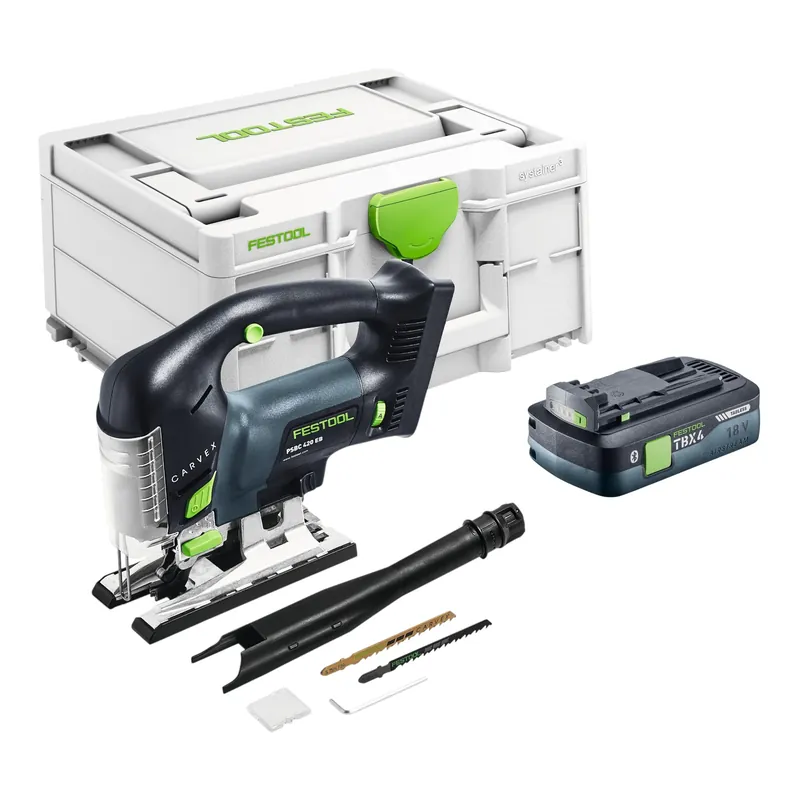 Angebot Festool PSBC 420 EB-Basic Akku Pendelstichsäge 18 V 120 mm Brushless + 1x Akku 4,0 Ah + Systainer - ohne Ladegerät