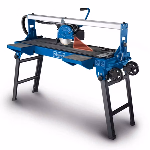 Wochenendangebot Fliesenschneider FS3600 Scheppach - 230V 900W | 920x36mm | klappbares Untergestell | Zuschnittlaser