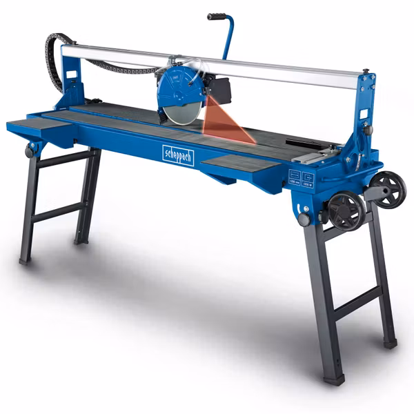 Fliesenschneider FS4700 Scheppach - 230V 1200W | 1200x40mm | Fliesenschneidemaschine Ausverkauf