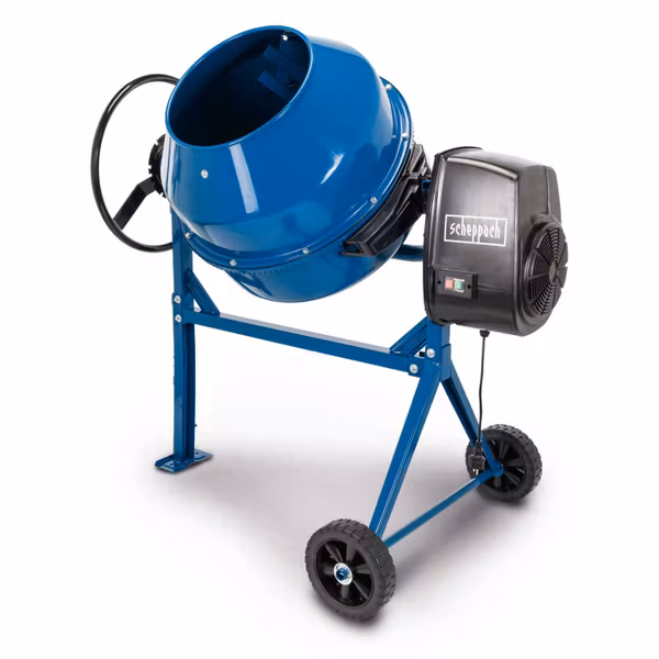 Betonmischer MIX160 scheppach - 230V 50Hz 650W - 160L Neu
