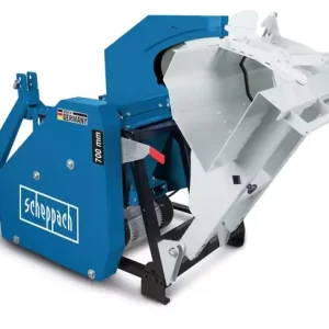 Abverkauf Wippsäge KW-ZE 7 Scheppach - 400V 5200W | 700mm HW-Sägeblatt | 250-1500mm Schnittlänge | Zapfwelle & Motor