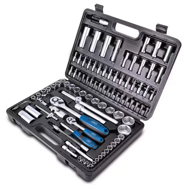 Werkzeugkoffer TB94 Scheppach - 94teilig | stabiler und kompakter Koffer Begrenztes Angebot