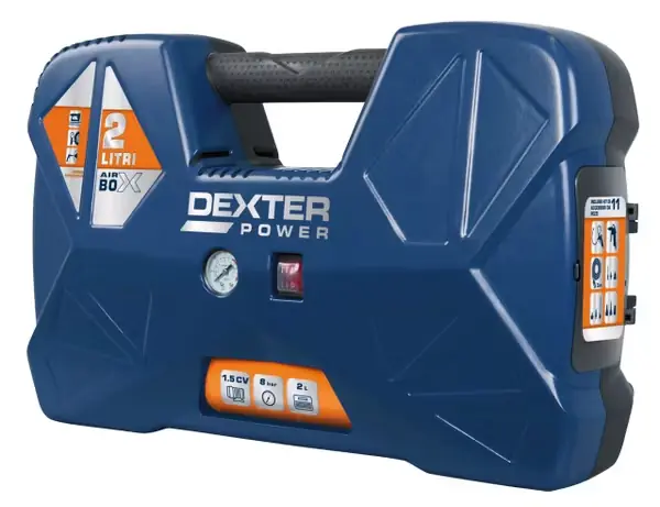 Direkt Vom Hersteller Kompressor AIRBOX Dexter - 230V 50Hz 1100W - 2L