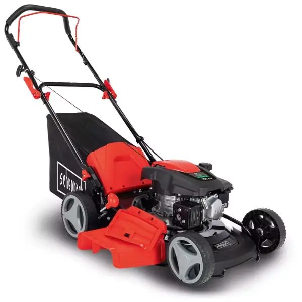 Benzin Rasenmäher MP150-46 Scheppach - 3.5PS | 46 cm Schnittbreite | 55L Box | 7-Stufen Verstellung Schneller Versand