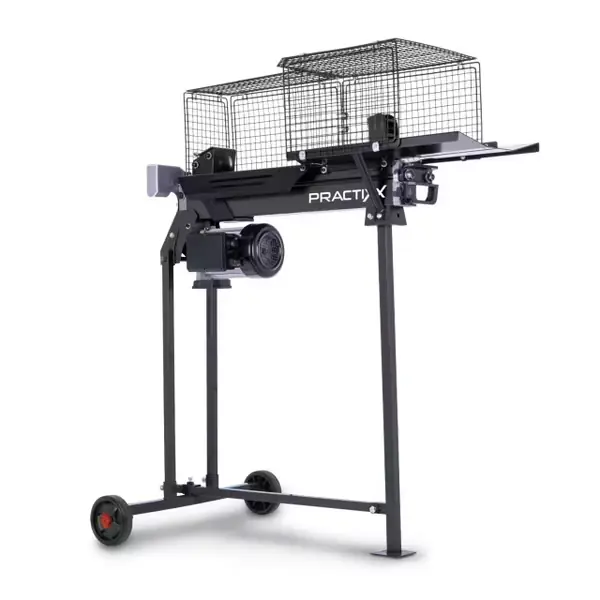 Bestpreis Holzspalter liegend PX-LS-7t Practixx - 230V | 2200W | 7t Spaltkraft | 52cm Spaltlänge / Ø250mm | inkl. Untergestell