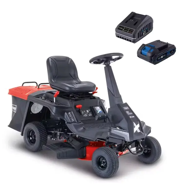 Benzin-Aufsitzrasenmäher MR225-61 Scheppach - 6,0PS | 61cm Schnittbreite | 150L Fangsack | Elektro-Start | 4 Vorwärtsgänge Neue Ware