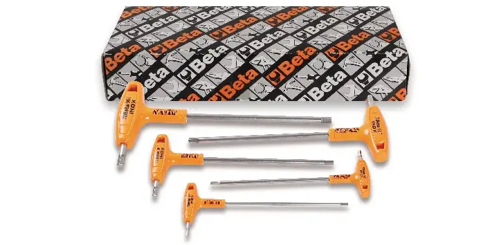 Set 5 chiavi Beta Utensili 96TINOX/S5 Inox Schneller Versand