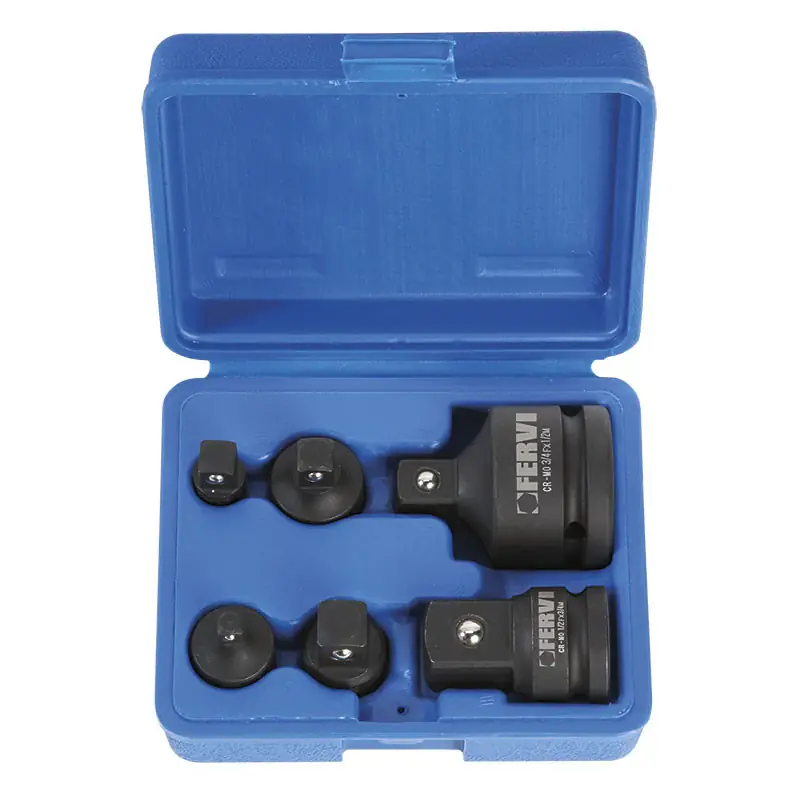 Nur Für Kurze Zeit Set adattatori Bussole 1/4" 3/8" 1/2" 3/4" Fervi
