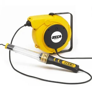Garantierte Lieferung Avvolgitore elettrico 14mt. Zeca 5907/328 230V Lampada
