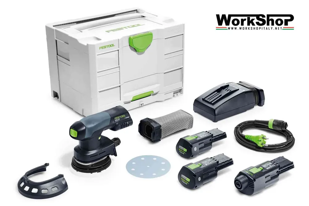 Levigatrice orbitale a batteria Festool ETSC 125-Li 3,1-Set Finale Aktion