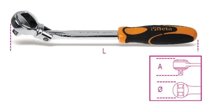 Cricchetto SNODATO 1/2" Beta 920/56A Wochenendangebot