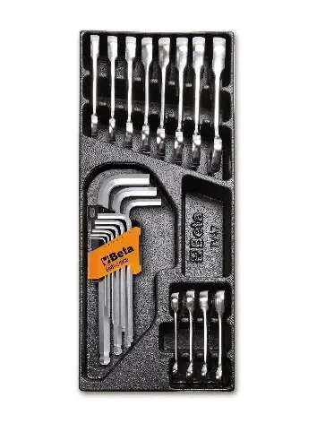 Bestseller Termoformato SENZA Set Chiavi Cricco Corte Beta TV48 VUOTO
