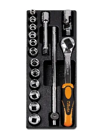 Termoformato SENZA Set Chiavi a Cricco Beta TV100 VUOTO Neue Kollektion