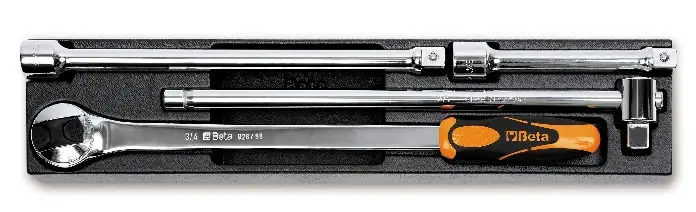 Saisonangebot Termoformato SENZA Set Chiavi a Cricco 3/4" Beta TV106 VUOTO