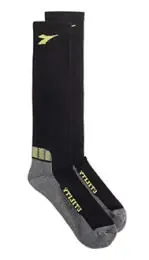 Calze invernali Diadora "cotton winter" colore nero Highlight