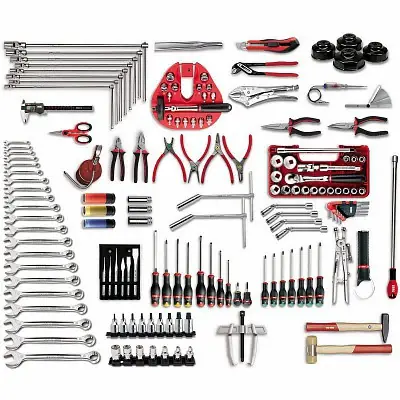 Assortimento utensili Usag 496 B6 AUTORIPARAZIONE 148 attrezzi Neue Ware