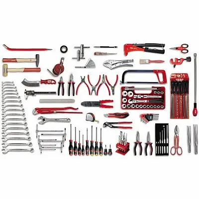 Sonderangebot Assortimento utensili Usag 496 E6 INDUSTRIA 122 attrezzi