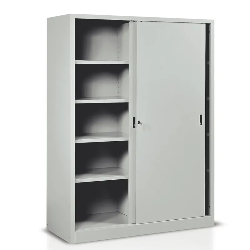 Armadio ante scorrevoli a 4+4 piani regolabili - mm.1500x600x2000 Tecnotelai E369 Must-Have
