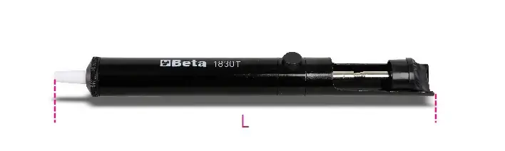Pompetta per dissaldare con ugello antistatico in materiale plastico (PTFE) Beta 1830T Bestpreis