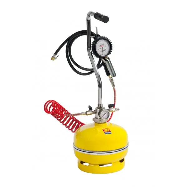 Gonfiagomme portatile a carica manuale 12 l Meclube Sichere Zahlung