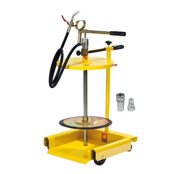 Angebot Pompa manuale da travaso carrellata per fusti da 50-60 Kg Meclube