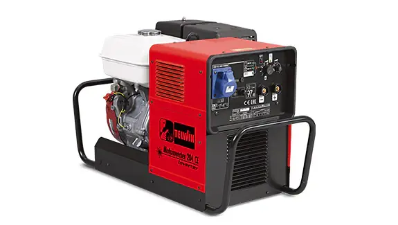 Saldatrice con generatore di corrente Telwin MOTOINVERTER 204CE motore Honda Knallerangebot