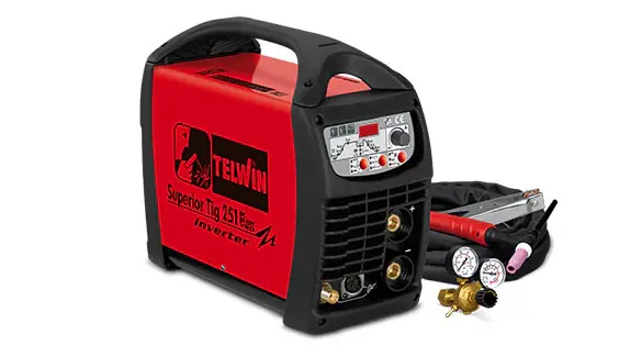 Finale Aktion Saldatrice inverter Telwin TIG SUPERIOR TIG 251 DC