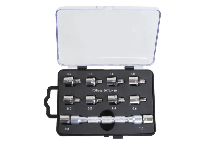 Set chiave universale per serraggio raggi ruote Beta 3075/K10 Neue Kollektion