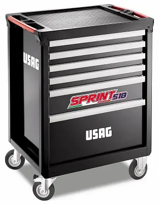 Carrello Usag Sprint 6 cassetti 518 SP6V Neue Kollektion