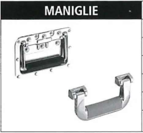 Mega-Angebot Maniglie di ricambio valigie Fram