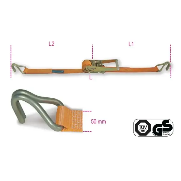 Cinghie di ancoraggio Beta Robur 8182 50mm Neue Ware