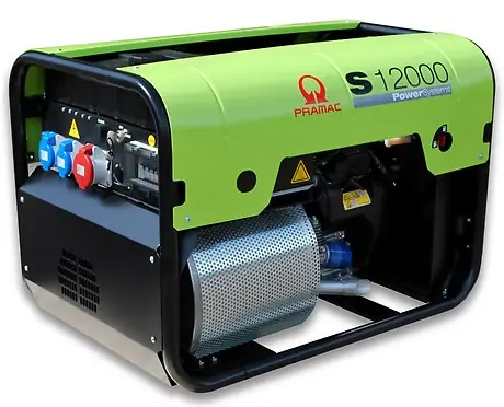 Generatore di corrente Pramac s12000 AVR trifase Abverkauf