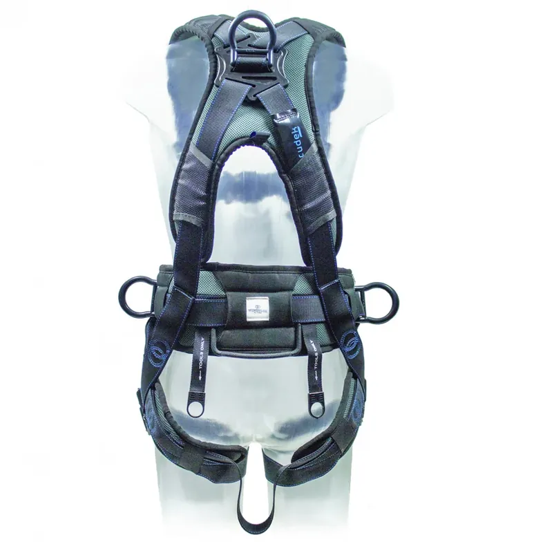 Aktuell Imbragatura anticaduta IRUDEK WIND BLUE 2 L-XXL