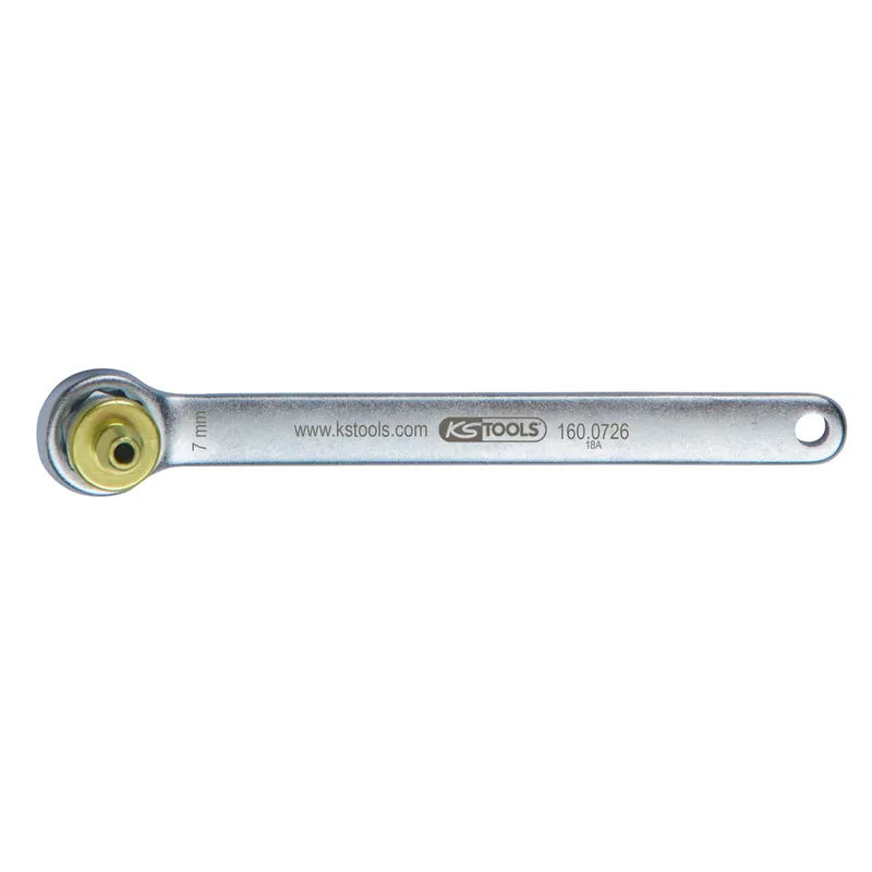 Bremsen-Entlüftungsschlüssel, extra kurz, 7 mm, grün Billig