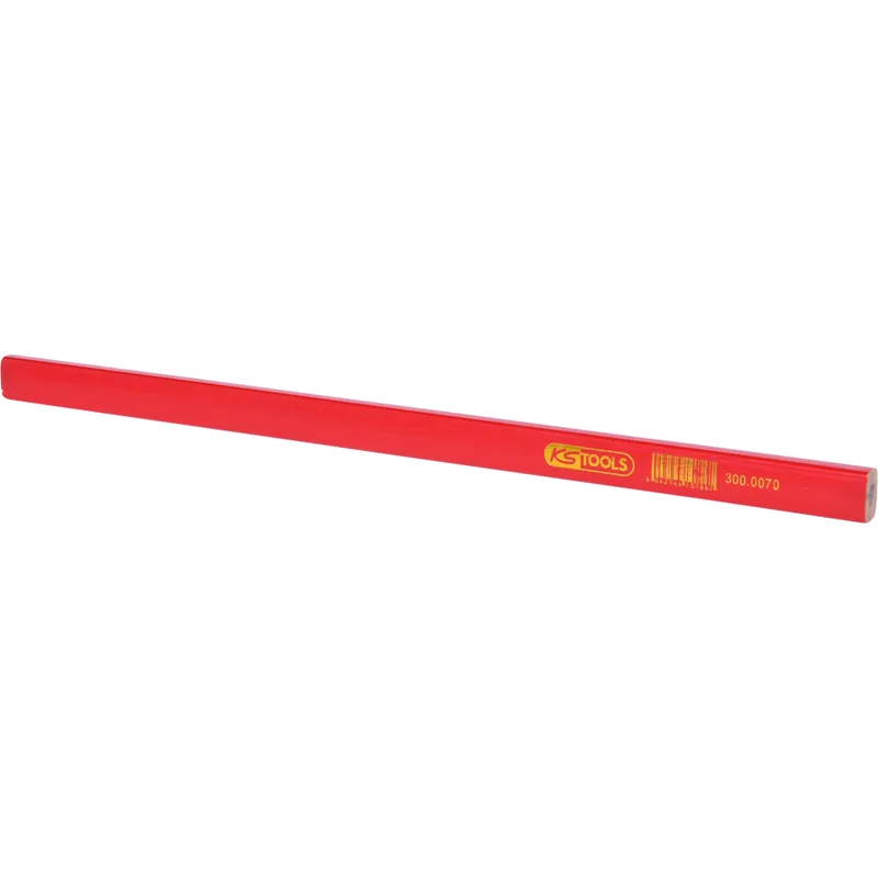 Markenware Zimmermanns-Bleistift, rot, HB