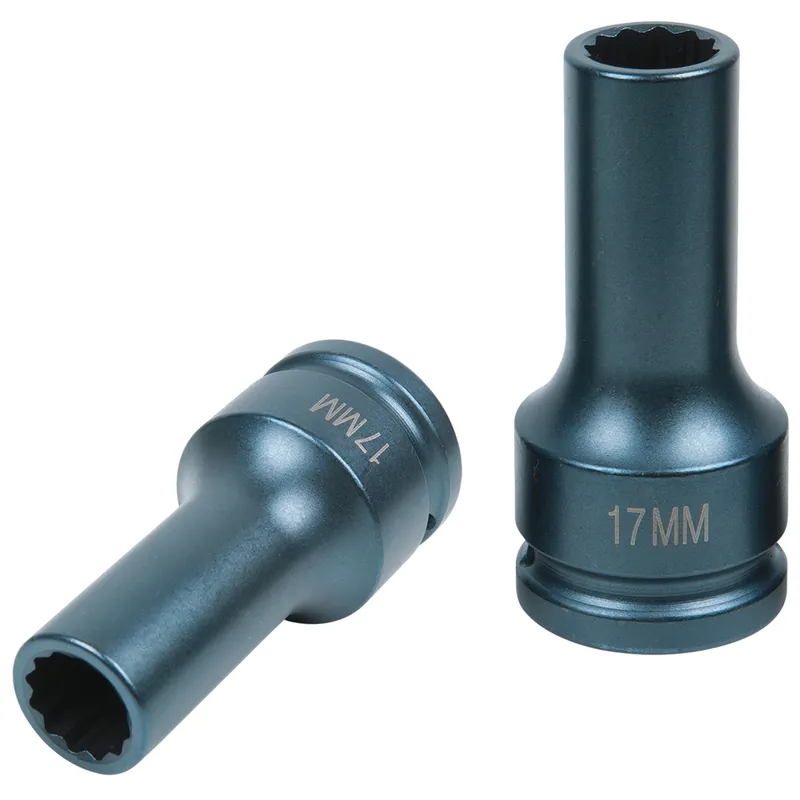 Top-Seller 3/4" XZN-Kraft-Stecknuss, lang, 17 mm